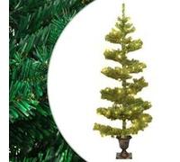 vidaXL Sapin de Noël hélicoïdal - 120 cm - Vert