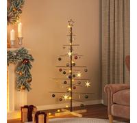 vidaXL Arbre de Noël métal noir 150