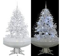 vidaXL Arbre de Noël neigeux 140 cm - Blanc