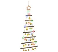 vidaXL Arbre de Noël Suspendu avec Boules 90 cm 30 LED Multicolore