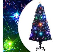 vidaXL Arbre pré-éclairé avec support 120 cm