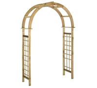 vidaXL Arc de jardin vert pin imprégné