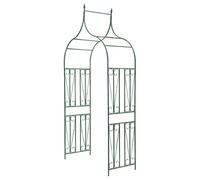 vidaXL Arche de jardin Vert foncé