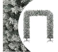 vidaXL Arche de sapin de Noël à flocons de neige 240 cm 345091