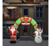 vidaXL Arche gonflable avec Père Noël