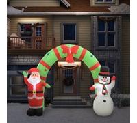 vidaXL Arche gonflable avec Père Noël