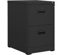 vidaXL Classeur Anthracite 46x62x72,5 cm Acier