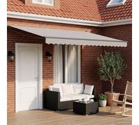 vidaXL Armature de store électrique anthracite 4 x 3 m en aluminium