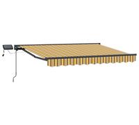 vidaXL Cadre de store manuel avec LEDs 2,5 x 2 m