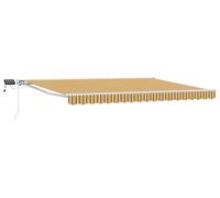 vidaXL Armature de store manuelle avec LED 4,5 x 3,5 m