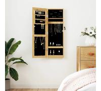 VidaXL Armoire à bijoux avec miroir