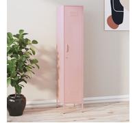 vidaXL Armoire à casiers 336256 Rose 35x46x180 cm Acier
