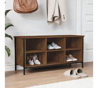 vidaXL Armoire à chaussures - Chêne marron