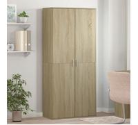 vidaXL Armoire à chaussures Chêne sonoma 80x39x178 cm Aggloméré, rangement de chaussures, armoire de rangement de 3276674