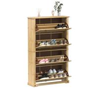 vidaXL Armoire à chaussures Corona 99x32x163,5 cm bois de pin massif 4002787