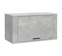 vidaXL Armoire à chaussures grise béton