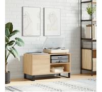vidaXL Armoire à disques 831711 – Chêne Sonoma, bois d'ingénierie, 85x38x48 cm