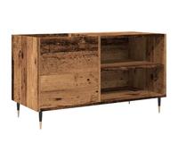 Armoire à disques vieux bois 84,5x38x48 cm bois d ingénierie Bois G