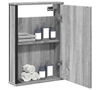 vidaXL Armoire à Miroir de Salle de Bain
