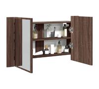 VidaXL Armoire à Miroir LED