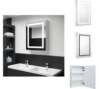 vidaXL Armoire à miroir LED 50x13x70 cm - lavabos de salle de bains