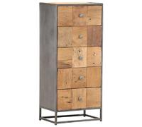 vidaXL Armoire à Tiroirs - Bois de Récupération