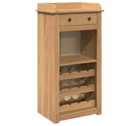 vidaXL Armoire à vin Panama 57x40x111,5 cm bois de pin massif