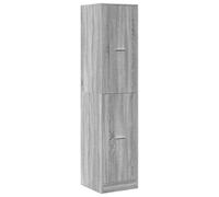 vidaXL Armoire apothicaire Sonoma Gris 40x41x174,5cm Bois d'ingénierie, Coffre d'apothicaire, Meuble d'apothicaire, Coffre à tiroirs d'apothicaire