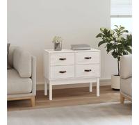 vidaXL Armoire console - Blanc