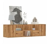Vidaxl Armoire D'angle Chêne Artisanal 160x40x45 Cm Bois D'ingénierie Marron