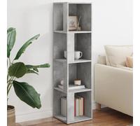 vidaXL Armoire d'angle - Gris béton