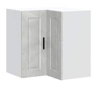 vidaXL Armoire murale d'angle de cuisine Porto Gris béton 854101