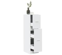 vidaXL Armoire d'apothicaire blanc 30x41x118 cm bois d'ingénierie