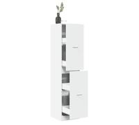 vidaXL Armoire d'apothicaire blanc 40x41x174,5 cm bois d'ingénierie