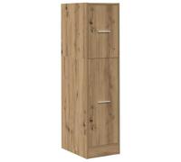 vidaXL Armoire d'apothicaire chêne Artisanal Bois d'ingénierie, Coffre d'apothicaire, Meuble d'apothicaire, Coffre à tiroirs d'apothicaire