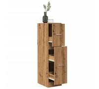 vidaXL Armoire d'apothicaire chêne artisanal bois d'ingénierie Marron