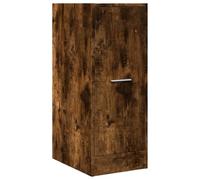 vidaXL Armoire d'apothicaire chêne fumé 30x41x77,5cm Bois d'ingénierie, Coffre d'apothicaire, Meuble d'apothicaire, Coffre à tiroirs d'apothicaire