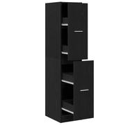 vidaXL Armoire d'apothicaire Chêne Noir 30x41x144,5 cm Bois d'ingénierie