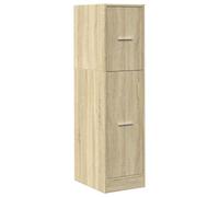 Armoire d apothicaire chêne sonoma 30x41x118 cm bois ingénierie
