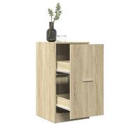Vidaxl Armoire D'apothicaire Chêne Sonoma 40x41x77,5cm Bois Ingénierie Multicolore