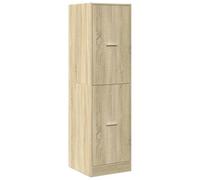 vidaXL Armoire d'apothicaire chêne Sonoma Bois d'ingénierie, Coffre d'apothicaire, Meuble d'apothicaire, Coffre à tiroirs d'apothicaire