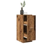 Vidaxl Armoire D'apothicaire Vieux Bois 30x41x77,5cm Bois D'ingénierie Multicolore