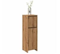 vidaXL Armoire de bain chêne artisanal 30x30x95 cm bois d'ingénierie Marron