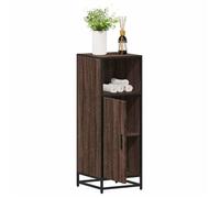 vidaXL Armoire de bain chêne marron 35x37,5x100 cm bois d'ingénierie