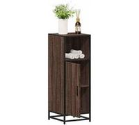 vidaXL Armoire de bain chêne marron 35x37,5x100 cm bois d'ingénierie