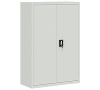 vidaXL Armoire de bureau 90x40x140 cm Acier gris 244649