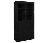 VIDAXL Armoire de bureau 90x40x180 cm - Blanc