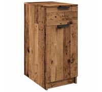 vidaXL Armoire de bureau vieux bois 33 x 50 x 75 cm en bois d'ingénierie