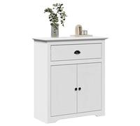 vidaXL Armoire de couloir BODO blanc 80x35x90 cm