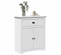 vidaXL Armoire de couloir BODO blanc 80x35x90 cm
